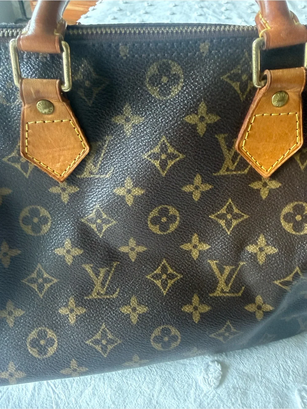 Louis Vuitton Monogram Vintage Speedy 30 Bag